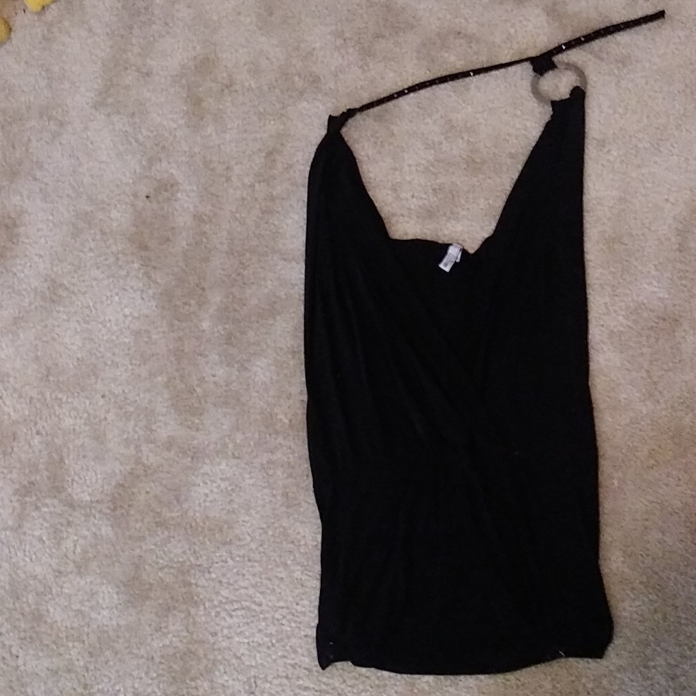 Hanging open front dressy top